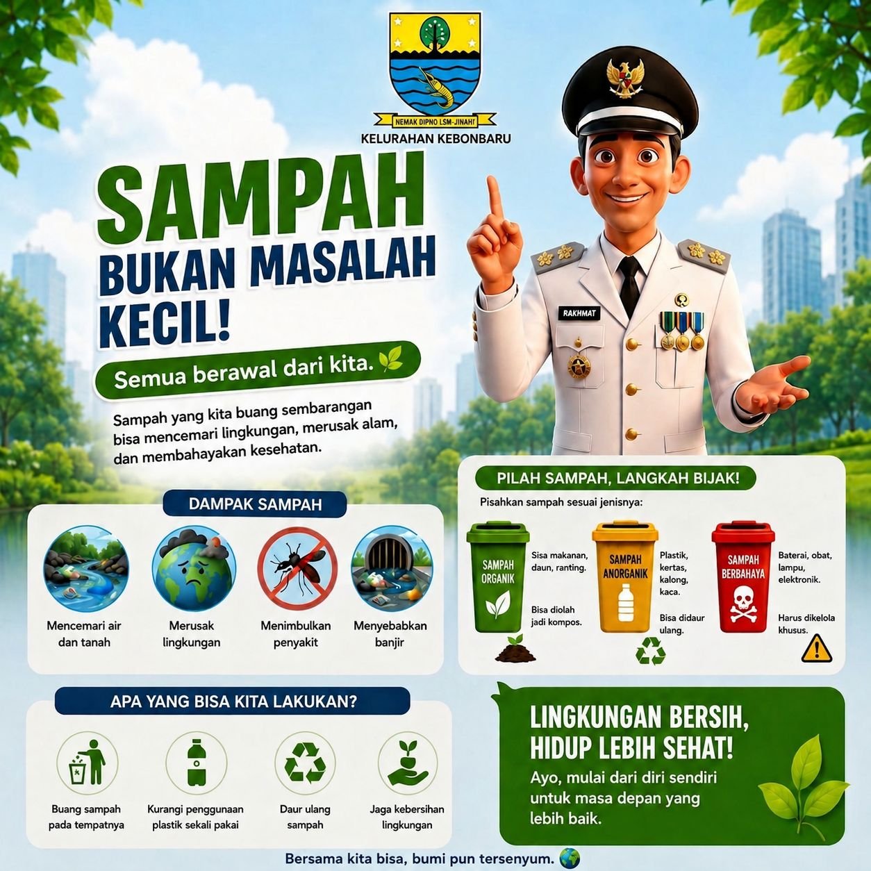 SAMPAH BUKAN MASALAH KECIL!