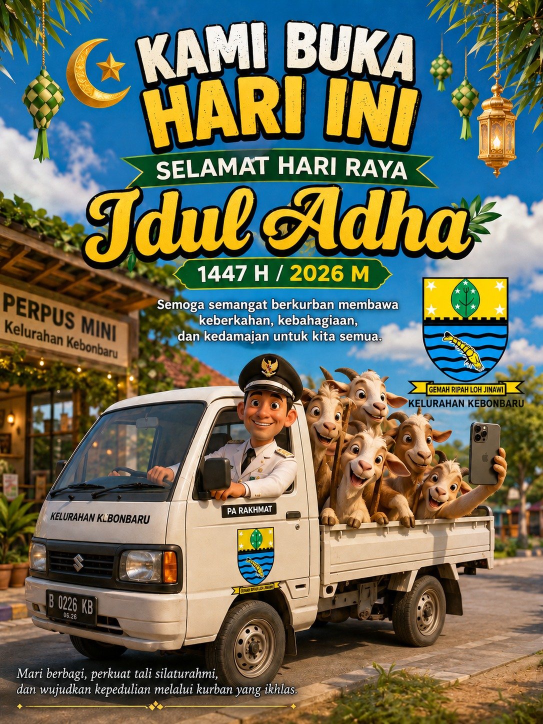 Selamat Hari Raya Idul Adha 1447 H / 2026 M