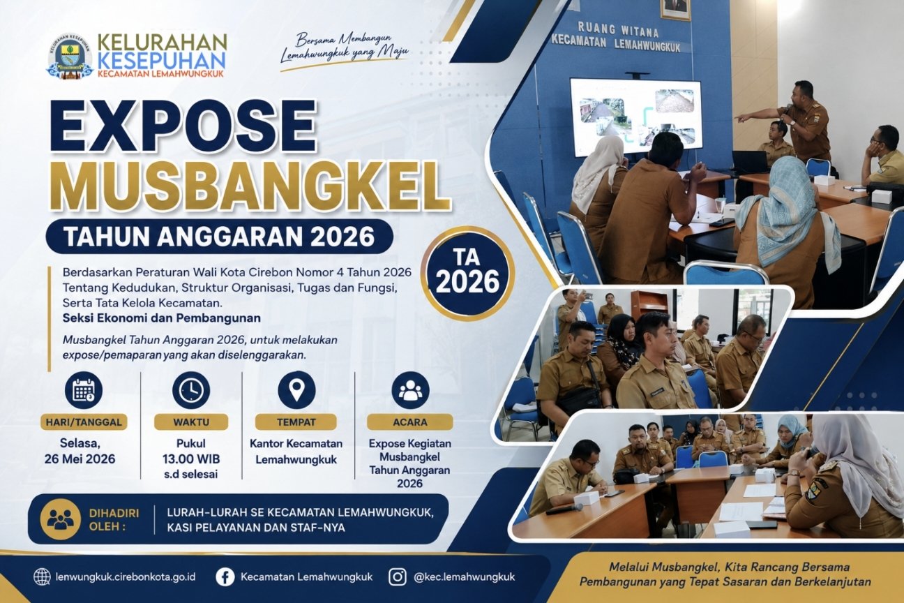 EXPOSE MUSBANGKEL TAHUN ANGGARAN 2026