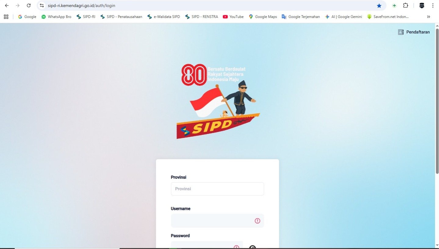 SIPP PERENCANAAN DAN PENGANGGARAN