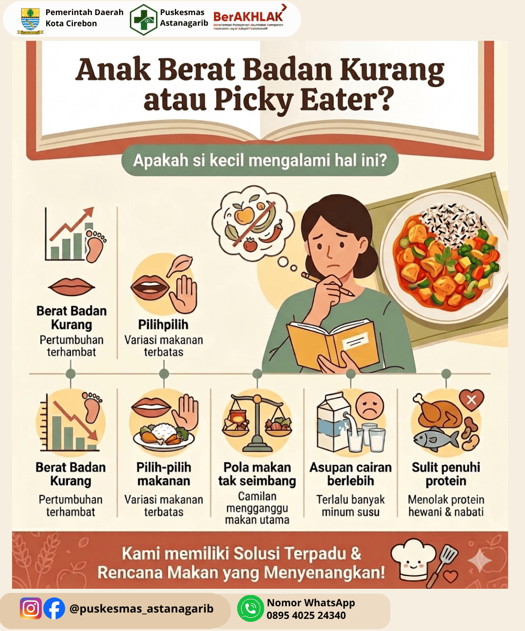Anak Berat Badan Kurang atau Picky Eater