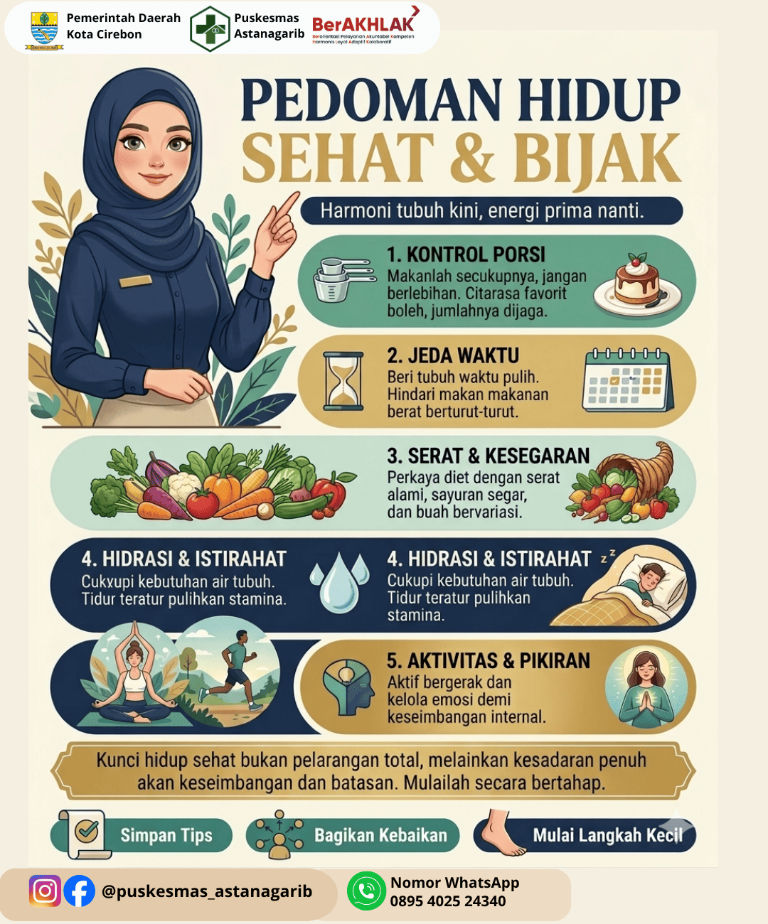 Pedoman Hidup Sehat dan Bijak