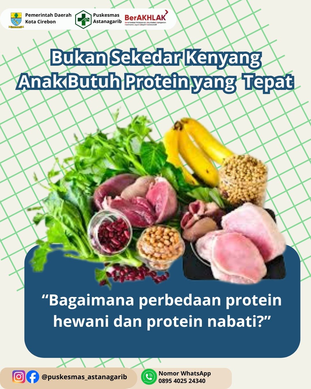 Bukan Sekedar Kenyang, Anak Butuh Protein yang Tepat
