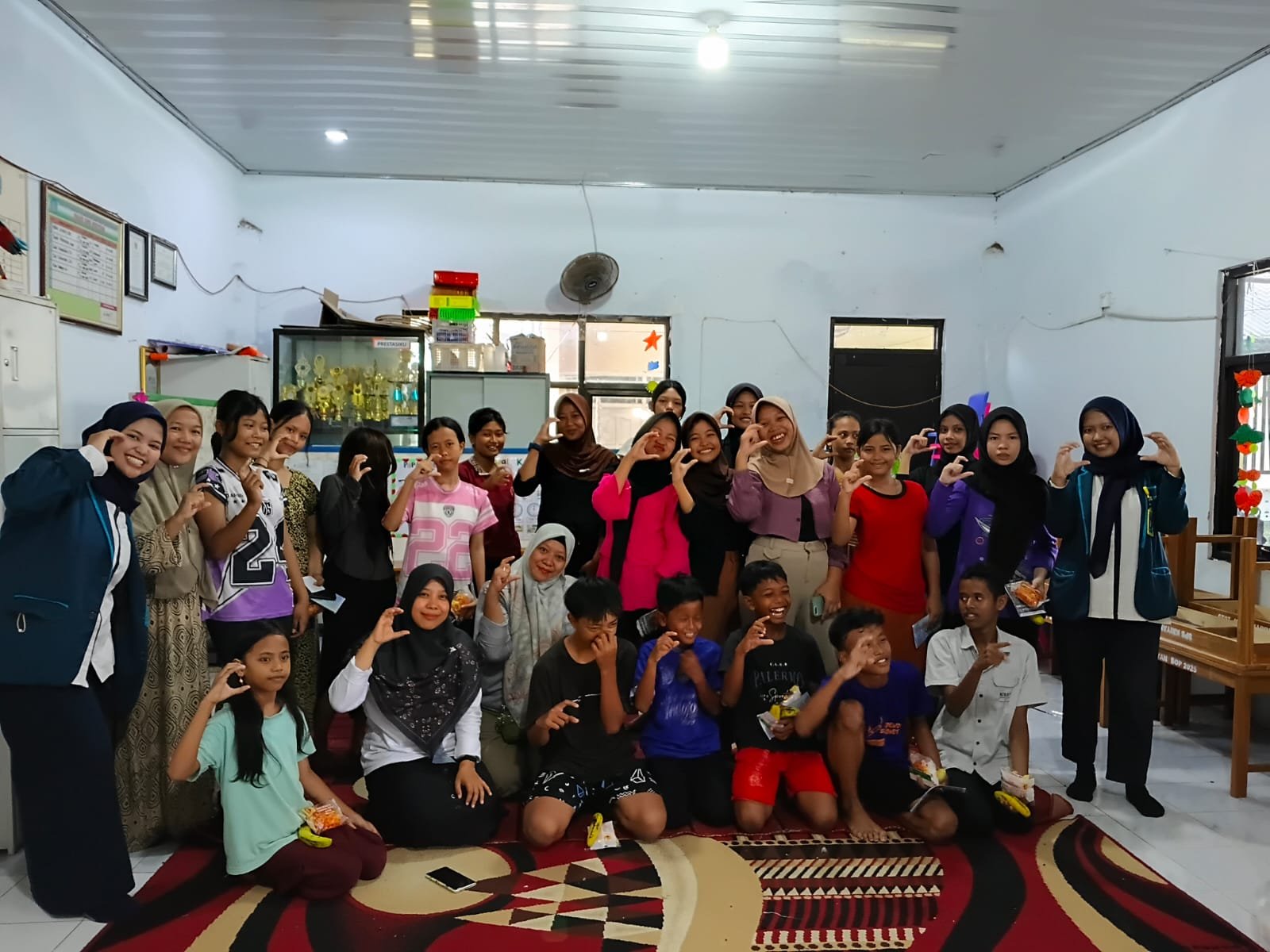 KEGIATAN POSYANDU REMAJA KENANGA BERSINAR DI RW 16 KRIYAN TIMUR