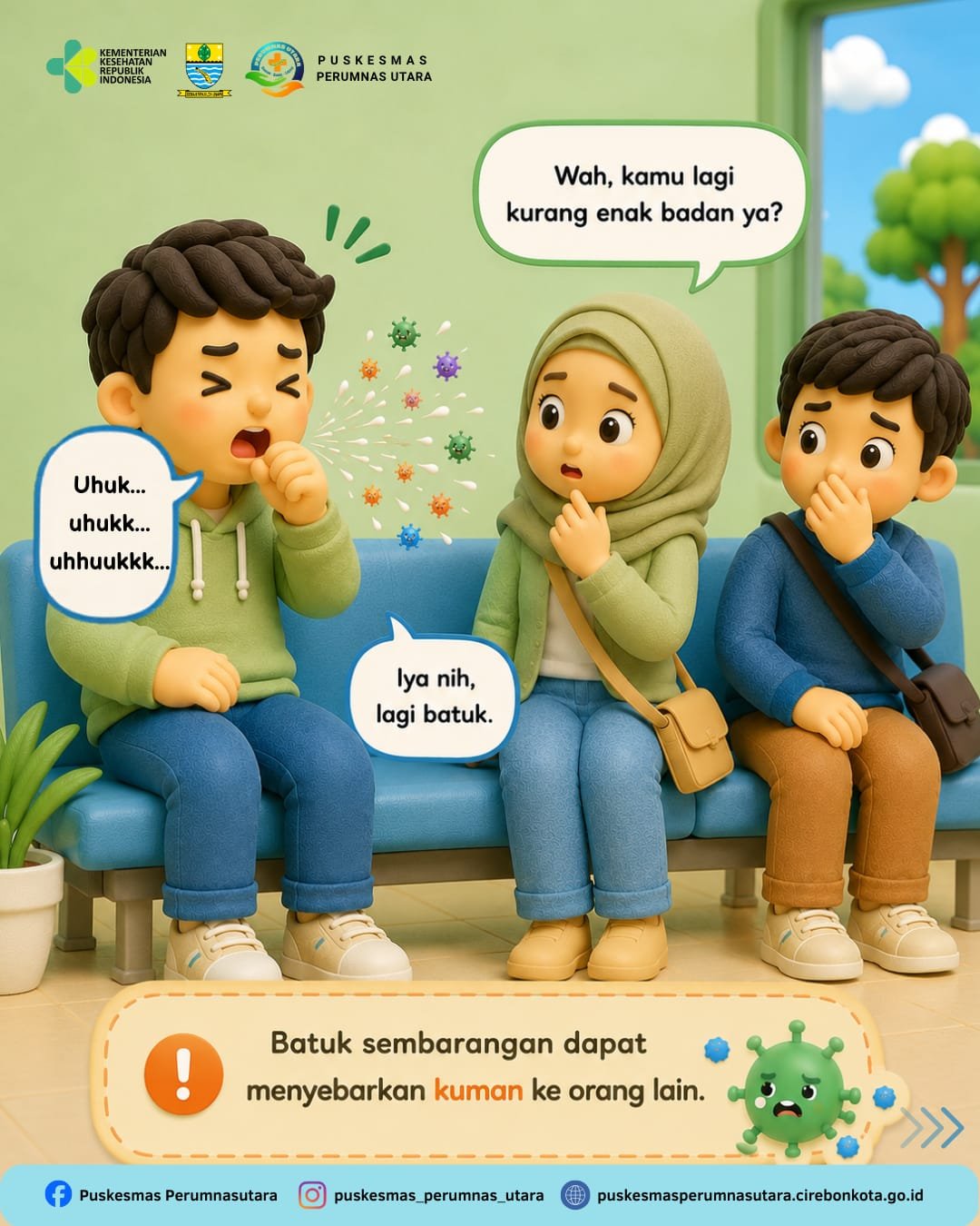 Batukmu Bisa Berdampak pada Orang Lain: Yuk Terapkan Etika Batuk!