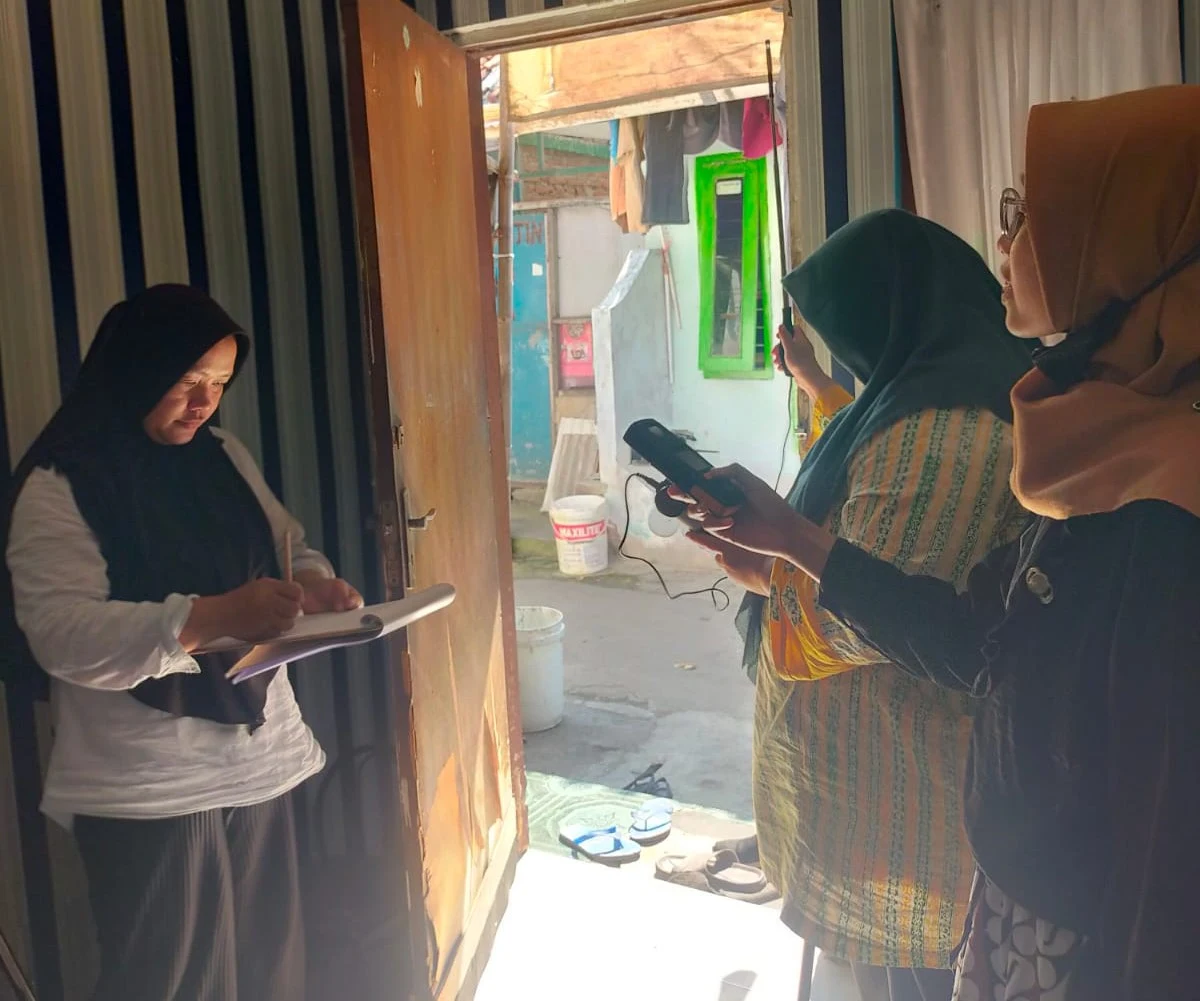 Petugas Kesling Puskesmas Pulasaren Laksanakan Kegiatan SKUDR untuk Mendukung Lingkungan yang Sehat